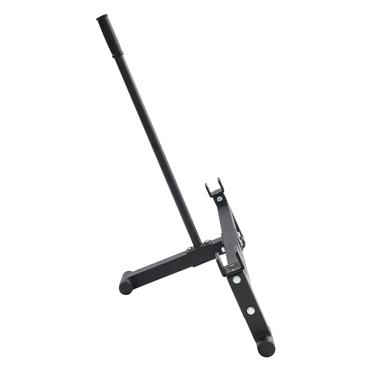 Easy-lift barbell stand with 220 lb capacity