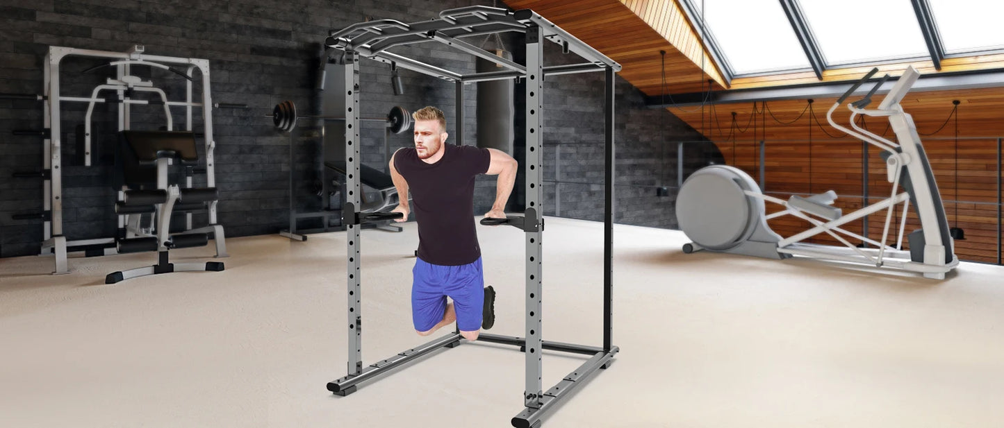 Strong hex trap bar made for outdoor strength training and muscle building.