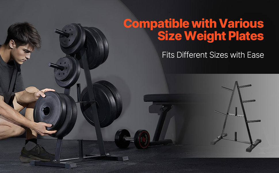 Stable and compact rack for organizing 1-inch plates,