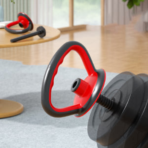 dumbbells into kettlebells