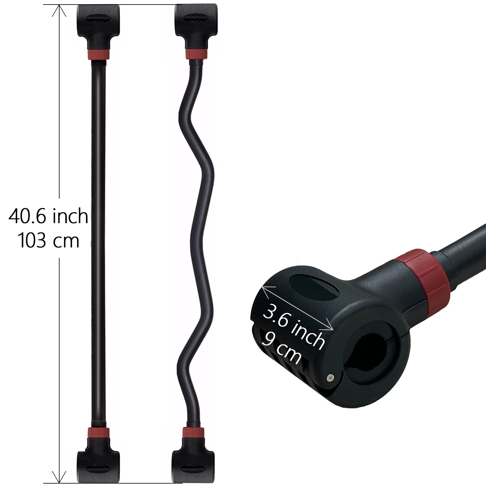 Adjustable outdoor barbell set that converts from dumbbells to barbell and kettlebell.