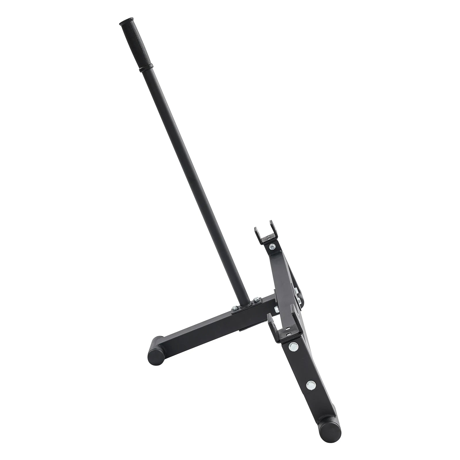 Easy-lift barbell stand with 220 lb capacity