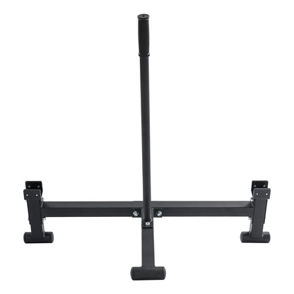 Lightweight and portable barbell jack stand